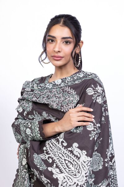 Printed | Khaddar | Dupatta | GBP 6.00