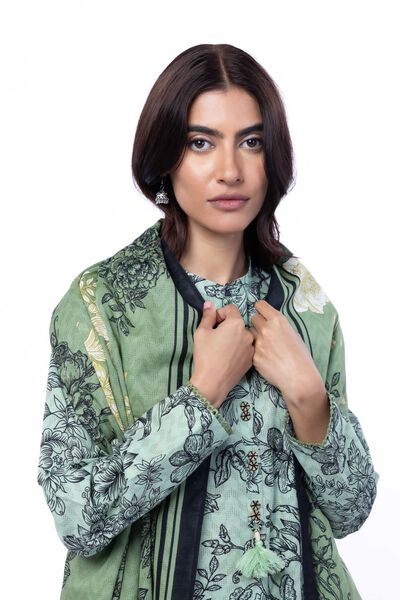 Printed | Light Khaddar | Tailored 3 Piece | GBP 40.00