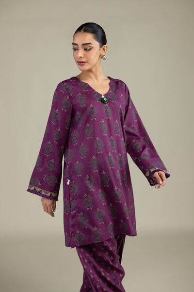 Printed | Textured Weave | Short Printed Kurta | GBP 25.00