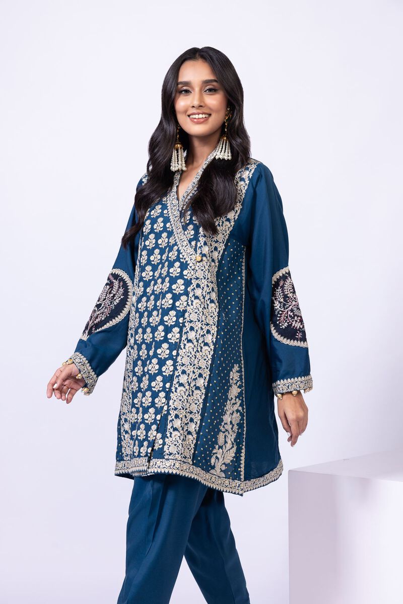 Embroidered | Viscose Oak Silk | Kurta | GBP 24.00
