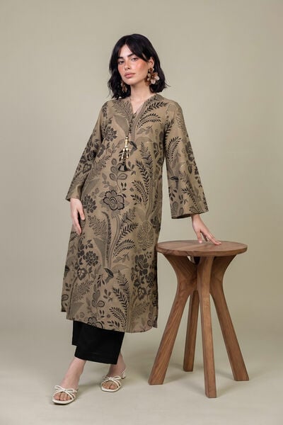 Printed | Light Khaddar | Tailored 2-Piece Set | GBP 40.00