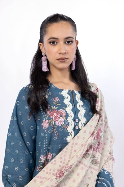 Embroidered | Light Khaddar | Tailored 3 Piece | GBP 45.00