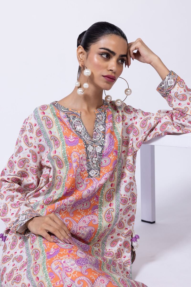 Embroidered | Viscose Oak Silk | Kurta | GBP 20.00