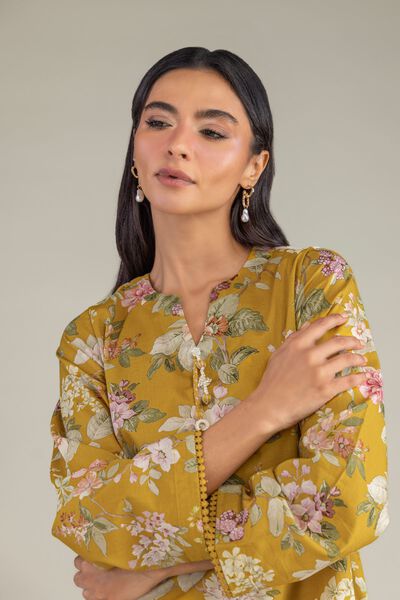 Printed | Cambric | Floral Cambric Kurta | GBP 30.00