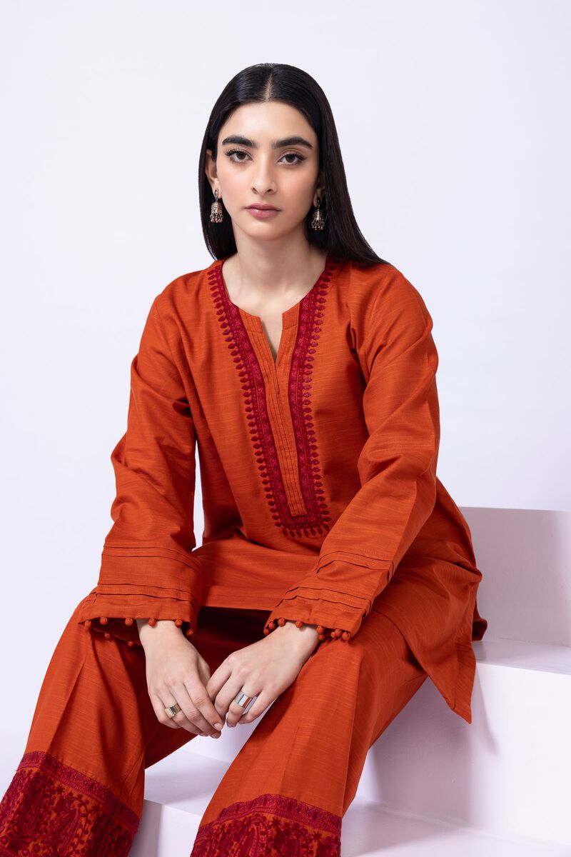 Embroidered | Khaddar | Kurta | null