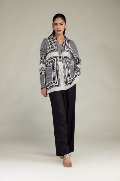 Embroidered | Viscose Crepe | Black Viscose Trousers | GBP 14.00