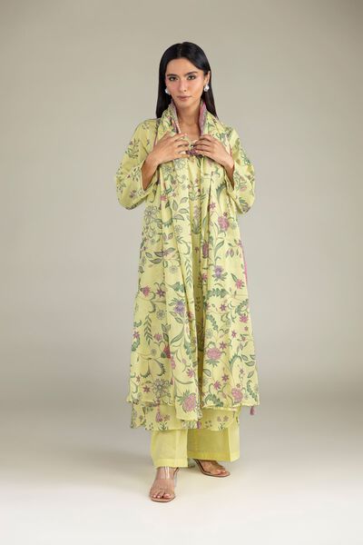 Printed | Cambric | Solid Yellow Pants | GBP 25.00