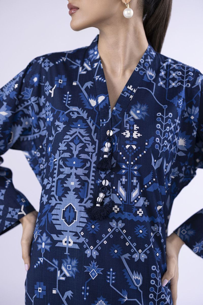 Printed | Crosshatch Poplin | Kurta | GBP 20.00