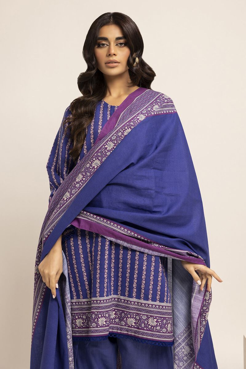 Printed | Light Khaddar | Fabrics 3 Piece | null