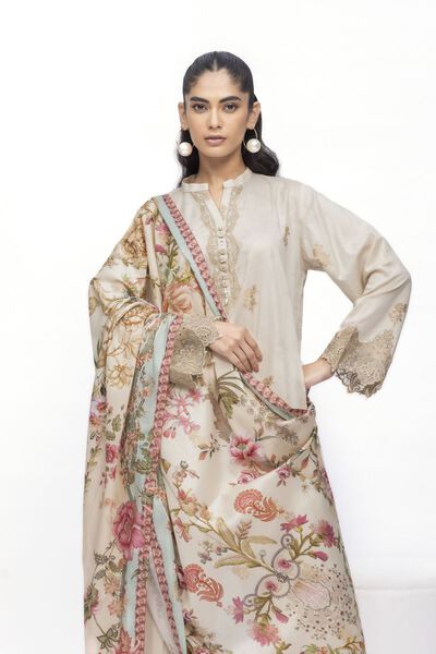 Embroidered | Jacquard | Tailored 3 Piece | GBP 70.00