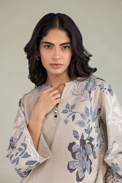 Printed | Cambric | Cambric Floral Tunic | GBP 25.00