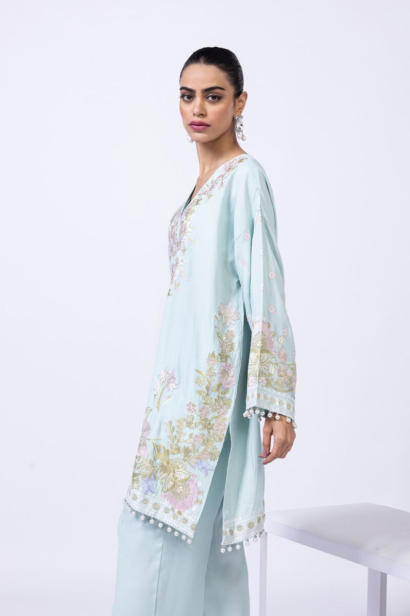 Embroidered | Thai Silk | Kurta | GBP 60.00