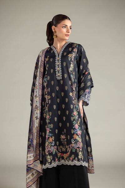 Embroidered | Jacquard | Tailored 3-Piece Set | GBP 60.00