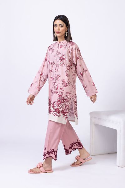Embroidered | Crosshatch Poplin | Pants | GBP 5.10