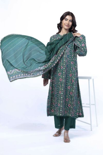 Printed | Cotton | Fabrics 3 Piece | GBP 15.00