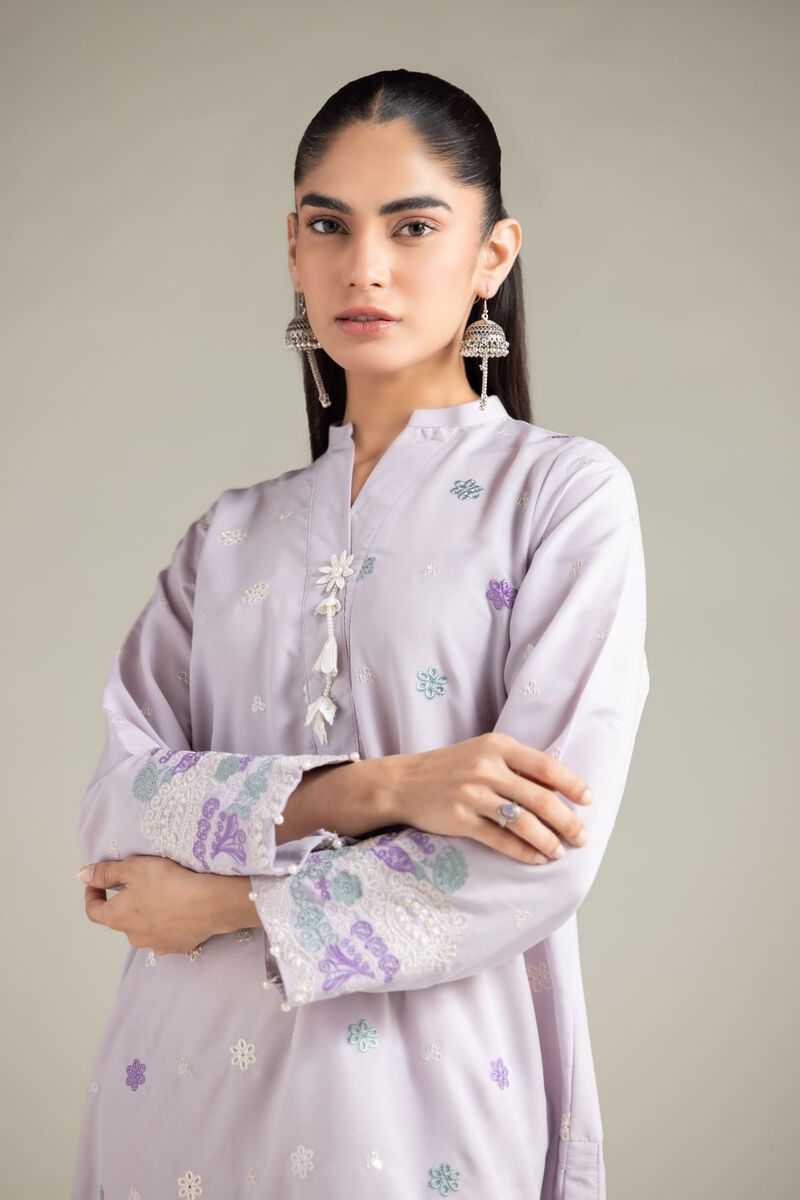 Embroidered | Blended Cambric | Kurta | GBP 9.00