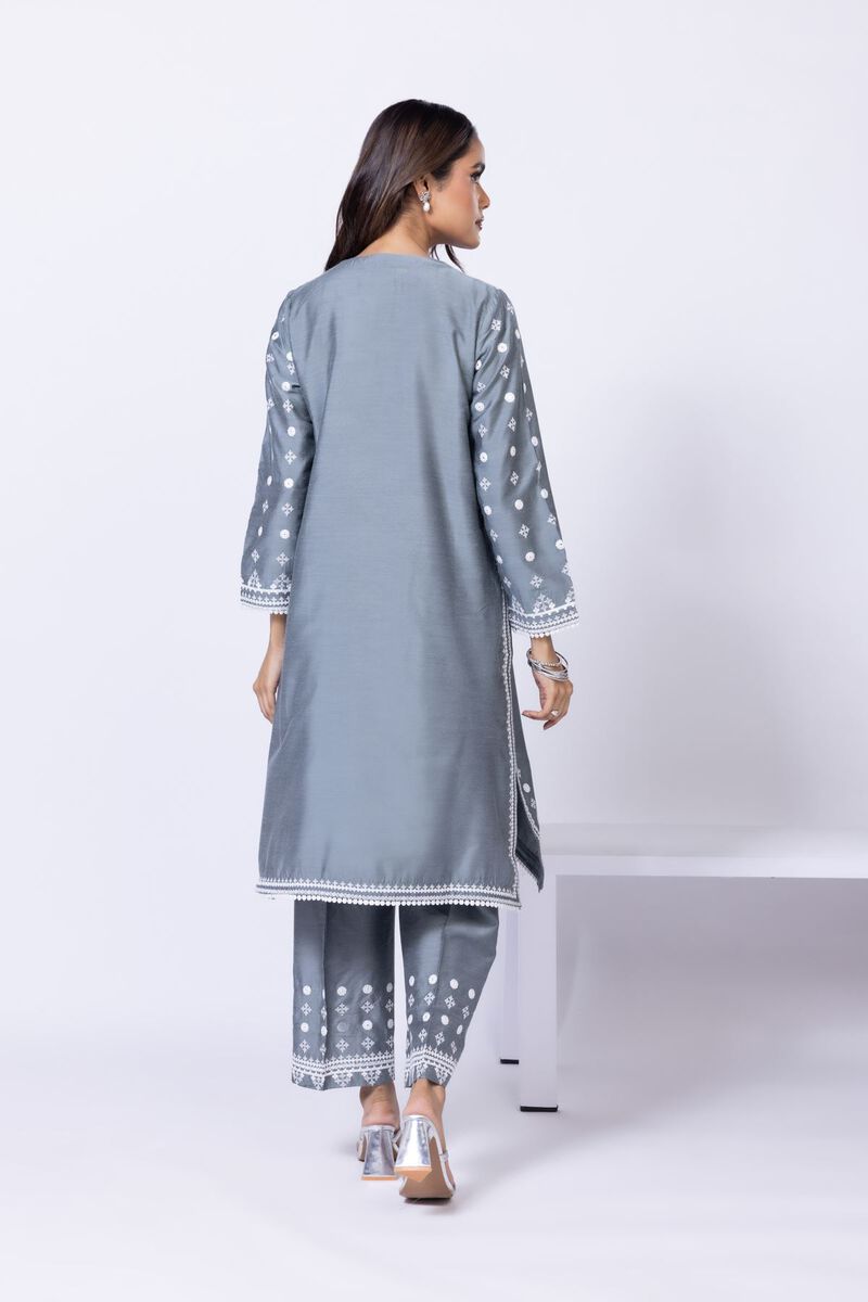 Embroidered | Raw Silk | Kurta | GBP 12.00