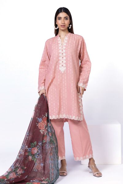 Embroidered | Jacquard | Tailored 3 Piece | GBP 25.00