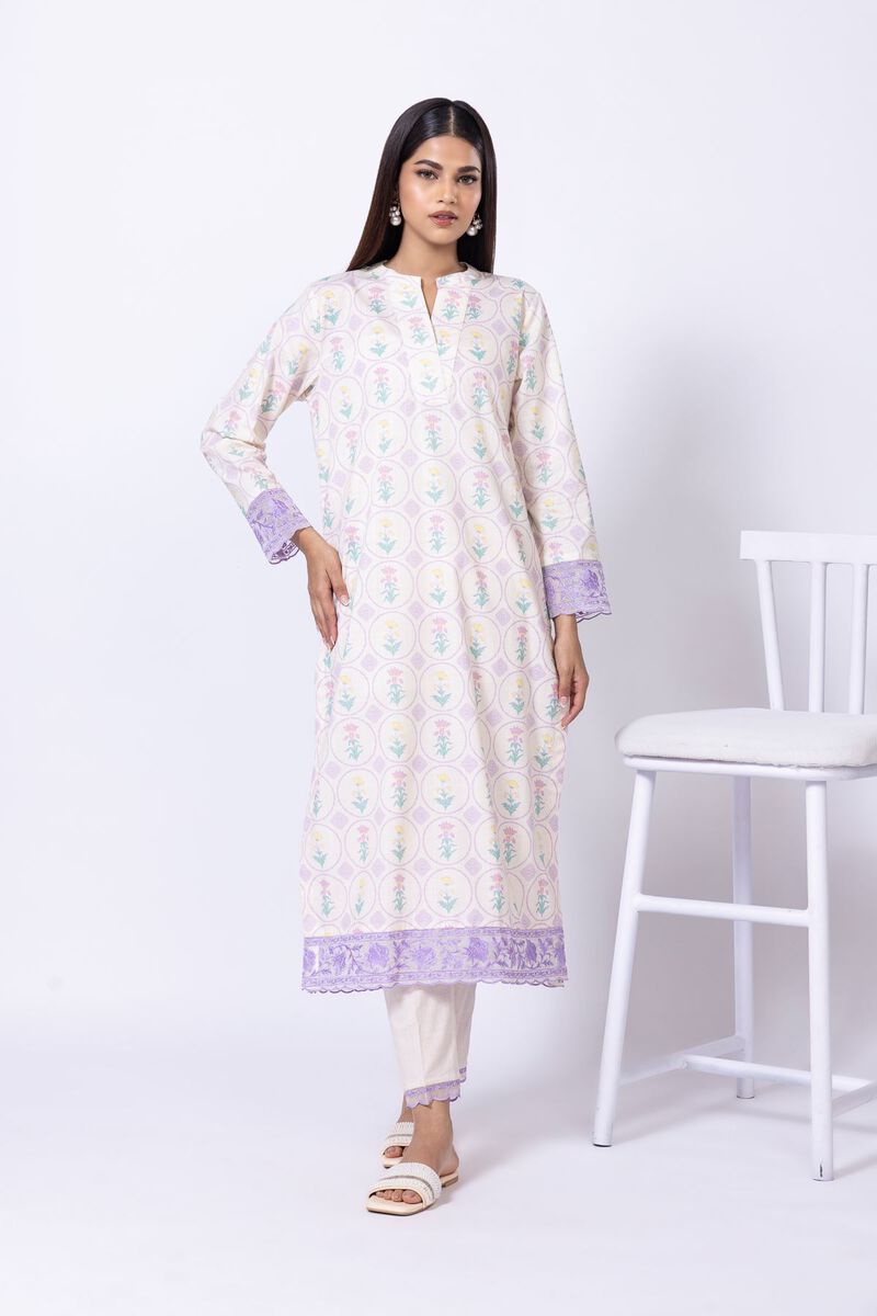 Embroidered | Crosshatch Poplin | Kurta | GBP 15.00