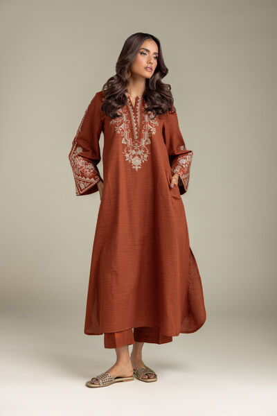 Embroidered | Khaddar | Pants | GBP 25.00