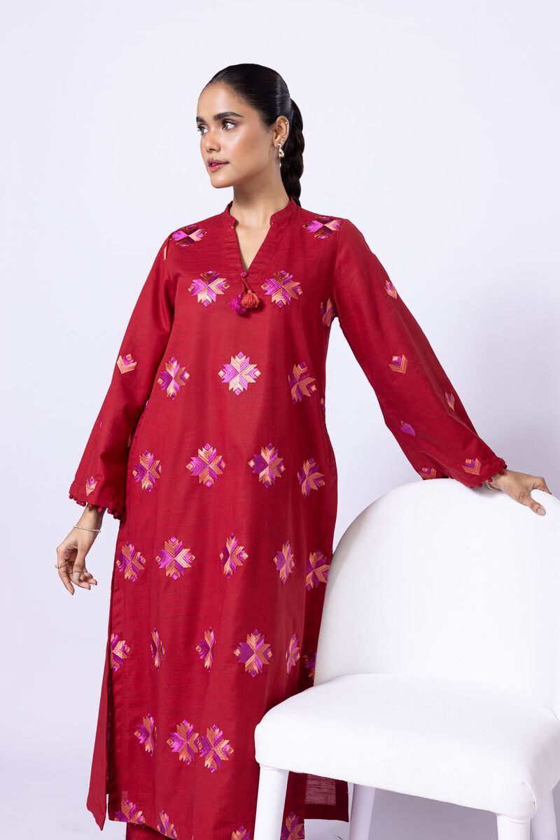 Embroidered | Khaddar | Kurta | null