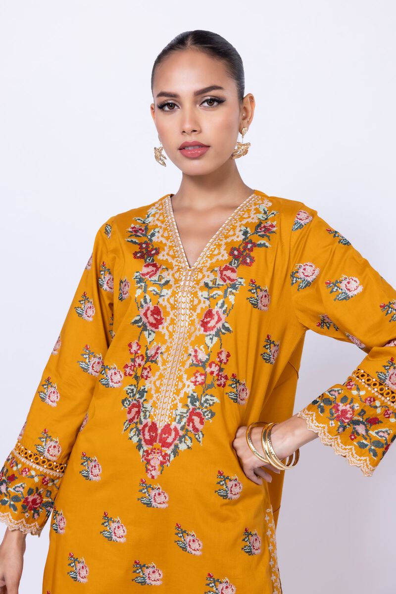 Embroidered | Cambric | Kurta | GBP 15.00
