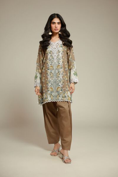 Embroidered | Cambric | Fabrics 2 Piece | GBP 25.00