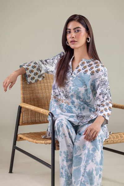 Embroidered | Textured Weave | Shirt | GBP 25.00