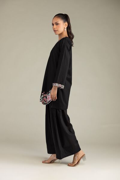 Embroidered | Cambric | Black Solid Shalwar | GBP 20.00