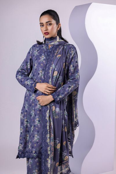 Embroidered | Light Thai Silk | Dupatta | GBP 35.00