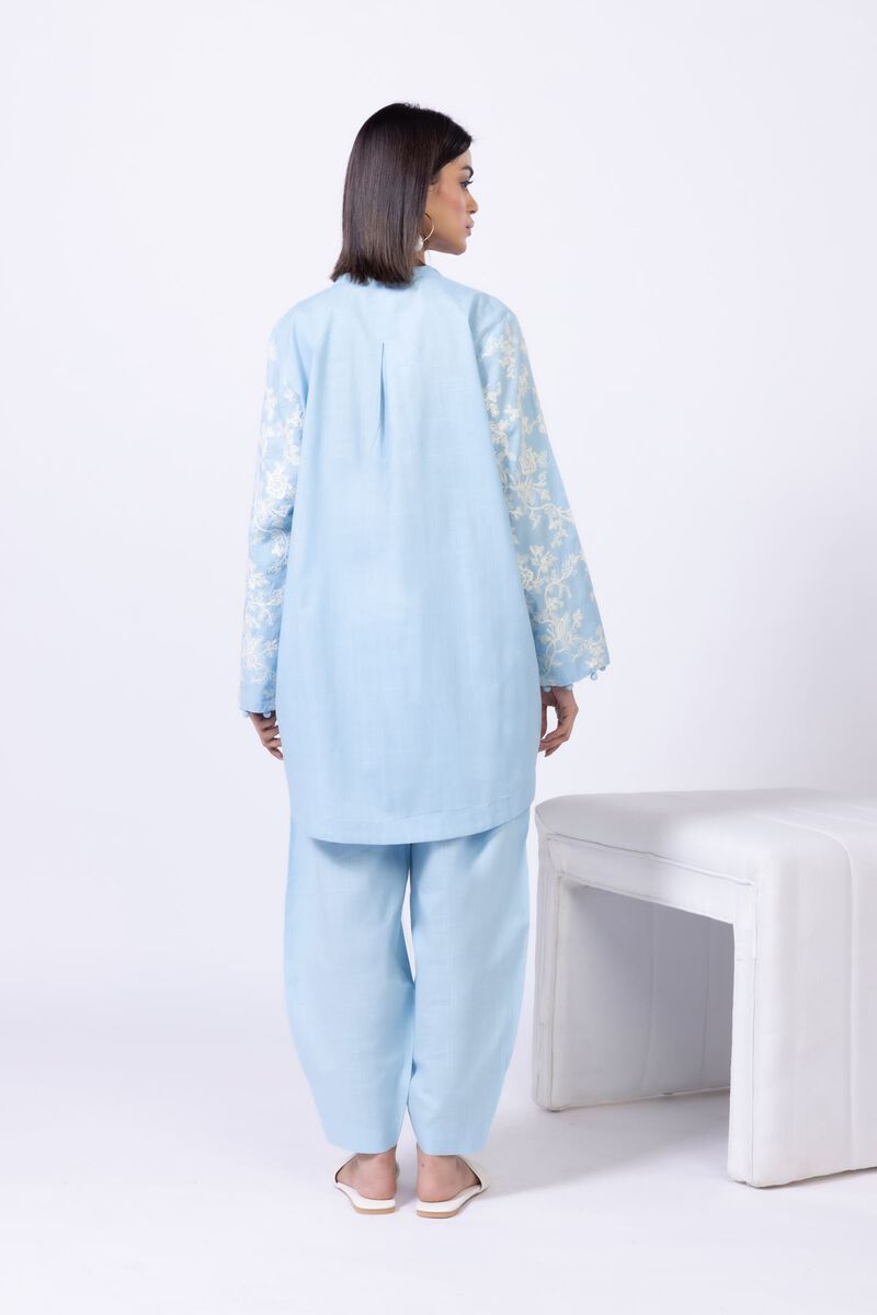 Embroidered | Crosshatch Poplin | Kurta | null