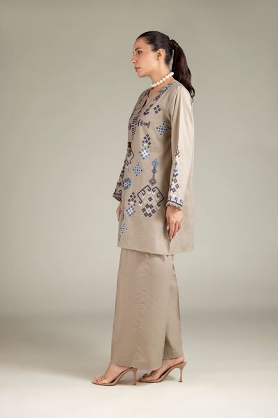 Embroidered | Cambric | Cambric 2-Piece Tailored | GBP 35.00