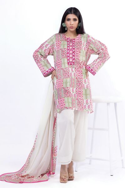 Embroidered | Lawn | Fabrics 3 Piece | GBP 15.00