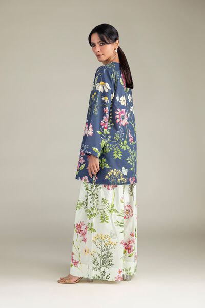 Printed | Cambric | Floral Printed Shalwar | GBP 7.50