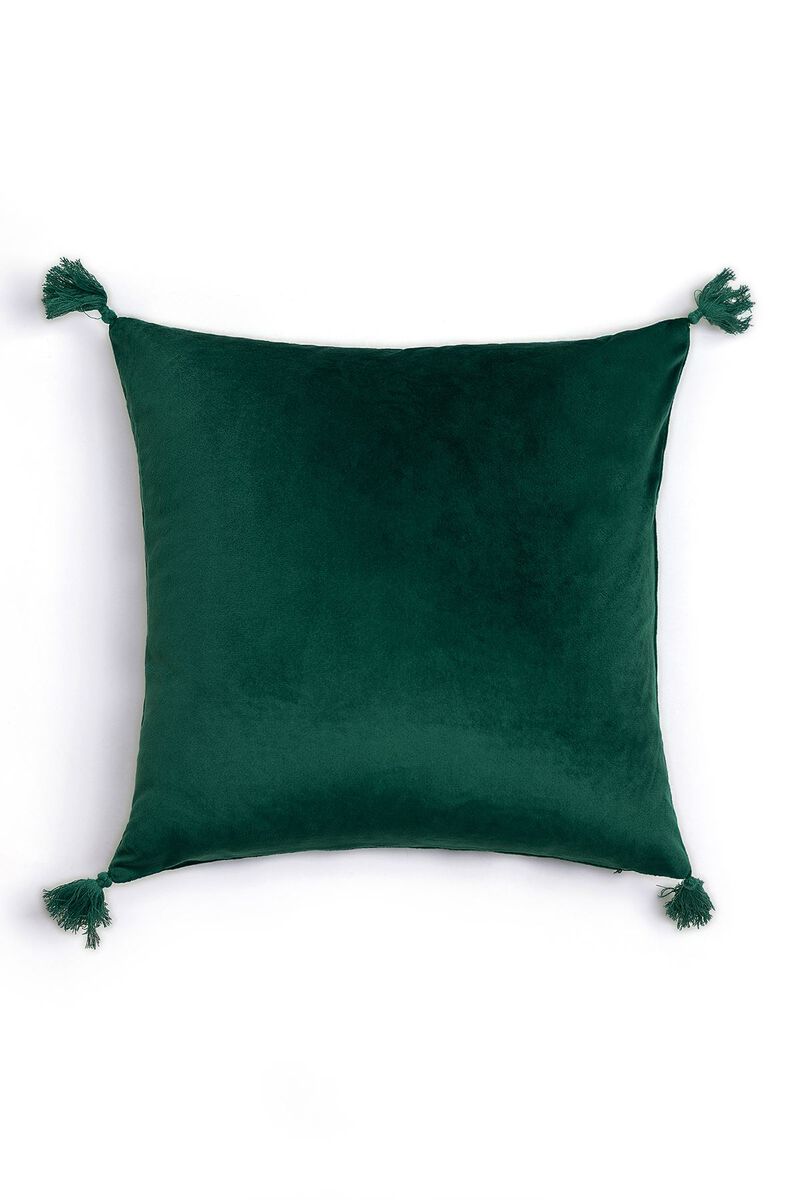 Velvet | Embroidered | Cushion Cover | null
