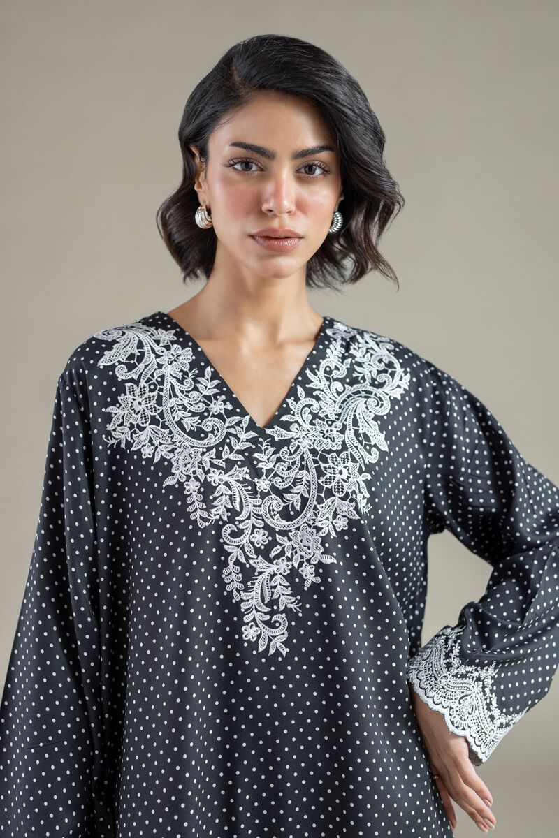 Embroidered | Marina | Polka Dot Kurta | null
