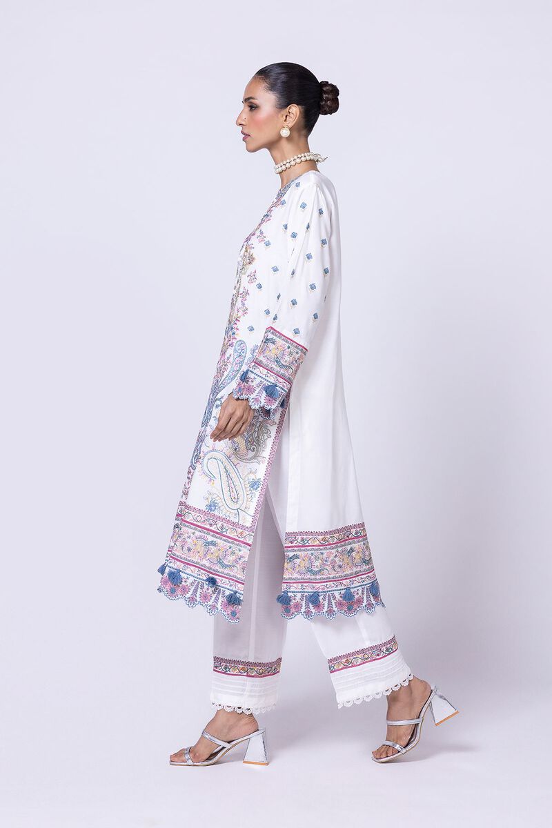 Embroidered | Raw Silk | Kurta | null
