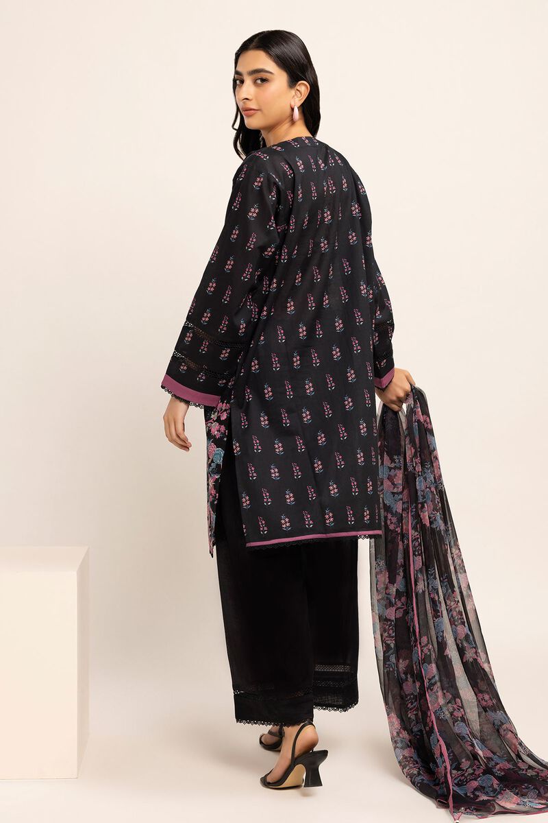Printed | Cambric | Fabrics 3 Piece | null