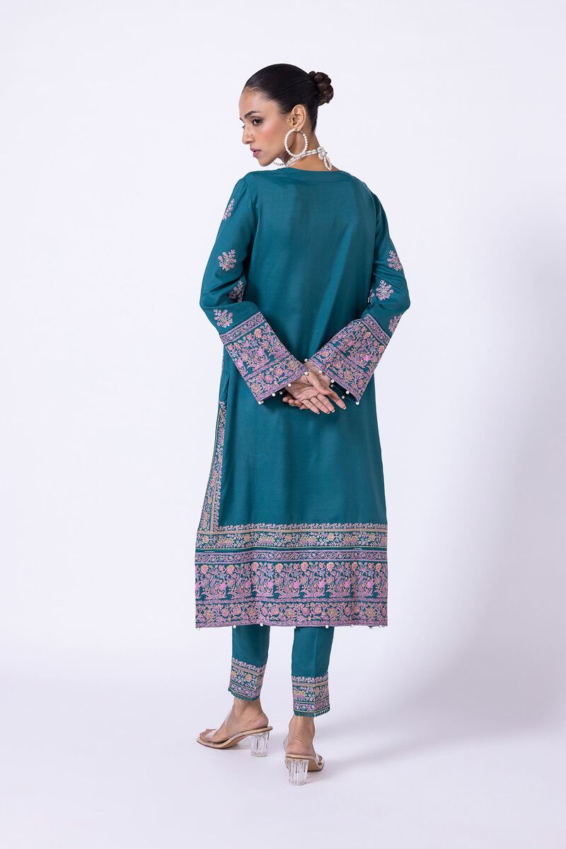 Embroidered | Raw Silk | Kurta | null