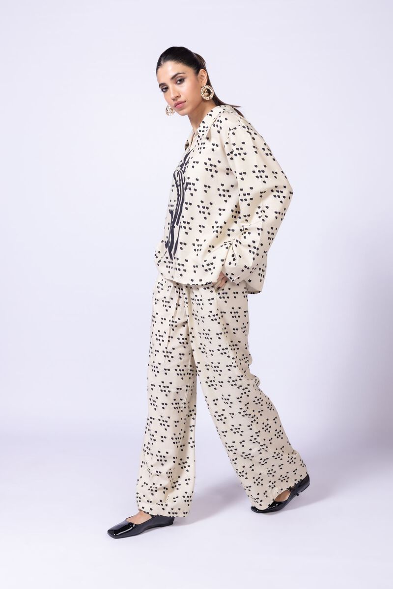 Printed | Dull Raw Silk | Blouse | GBP 9.00