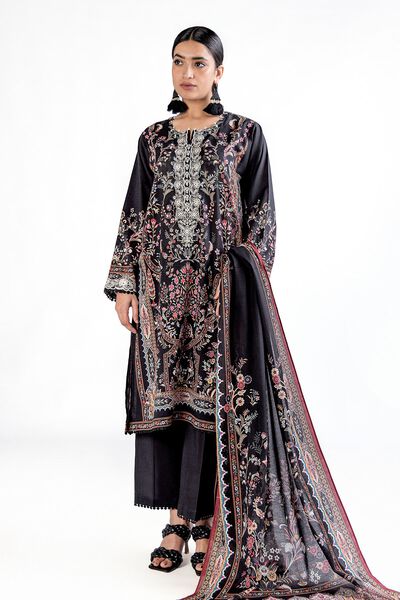 Embroidered | Slub Lawn | Tailored 3 Piece | GBP 27.50