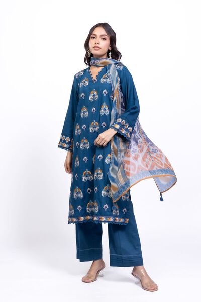 Embroidered | Heavy Textured Cotton | Kurta | GBP 15.00