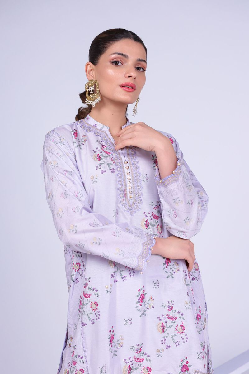Embroidered | Raw Silk | Kurta | GBP 50.00