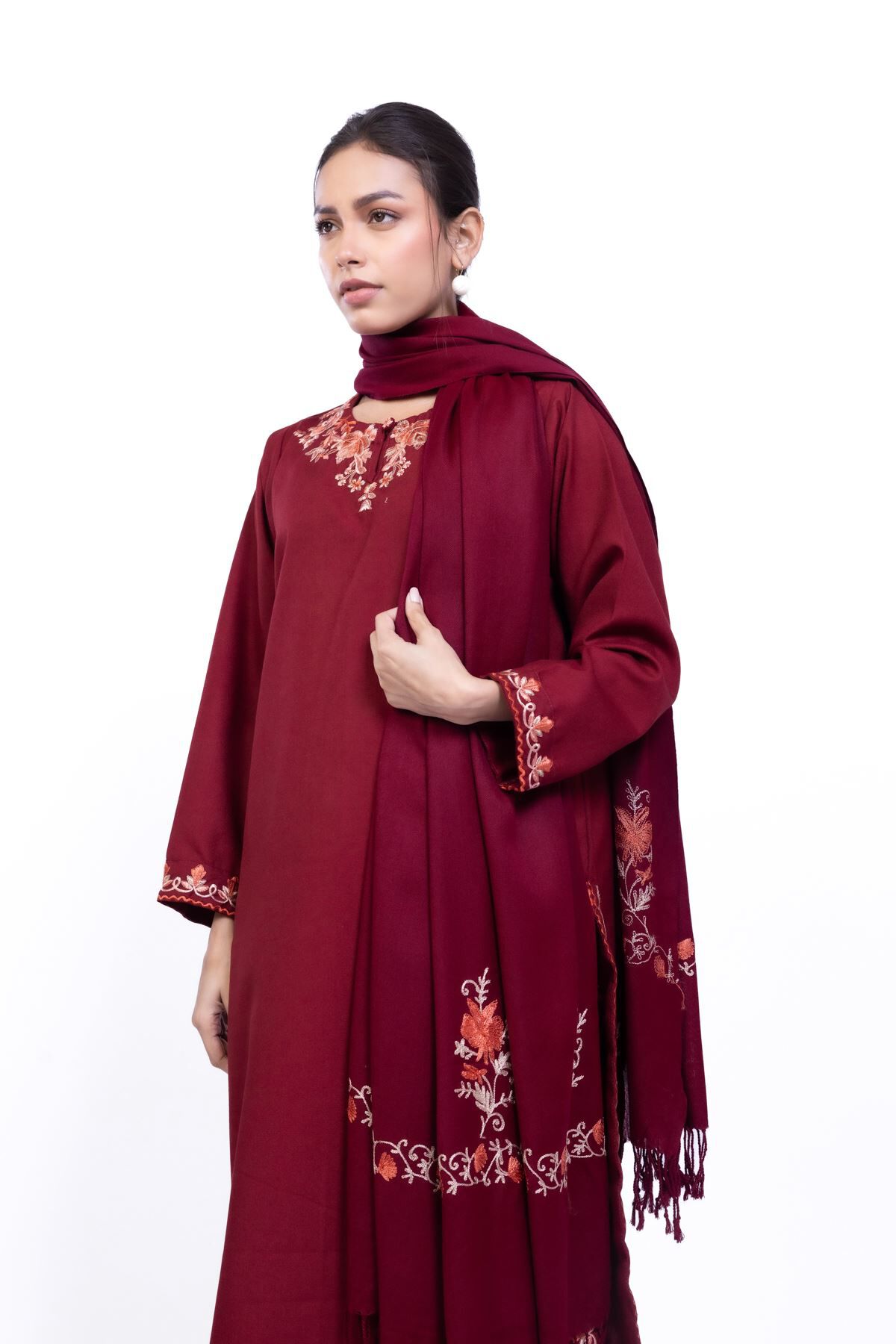 Buy Shawl | 0.0 N/A | 25-09-11E2S-05SB-VG_MULTI | Khaadi United