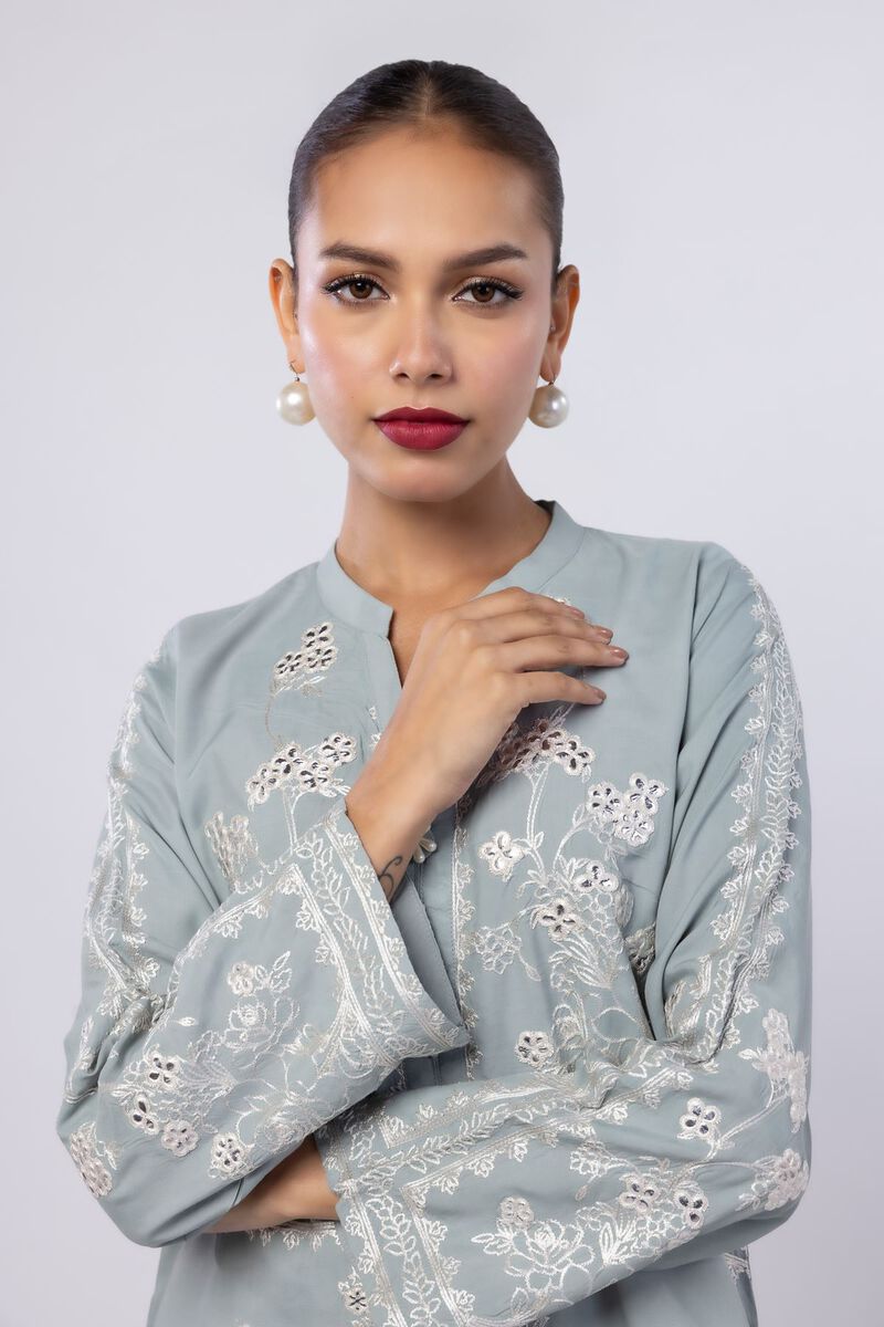 Embroidered | Russian Raw Silk | Kurta | null