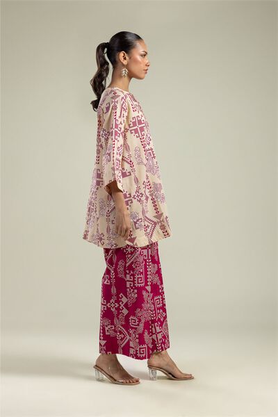 Printed | Cambric | Geometric Cambric Pants | GBP 12.50