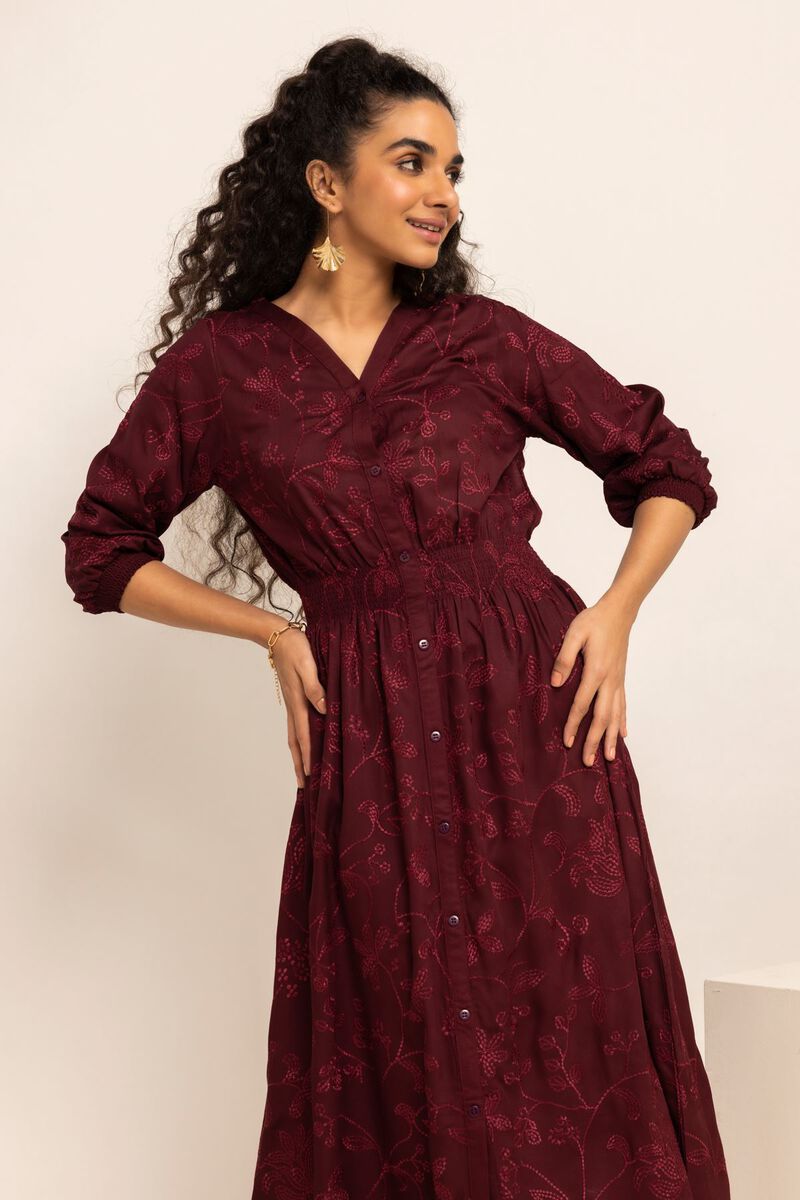  | Maxi Dress | Embroidered | null