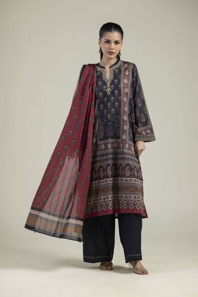 Embroidered | Textured Lawn | Lawn 3-Piece Tailored | GBP 45.00