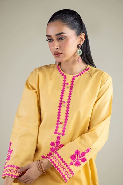 Embroidered | Cotton Dobby | Kurta | GBP 25.00