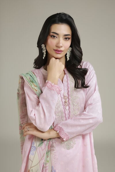 Embroidered | Broshia | Tailored 3-Piece Outfit | GBP 70.00
